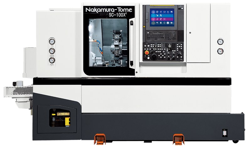 Nakamura-Tome SC-100X2 twin-spindle CNC turning centre