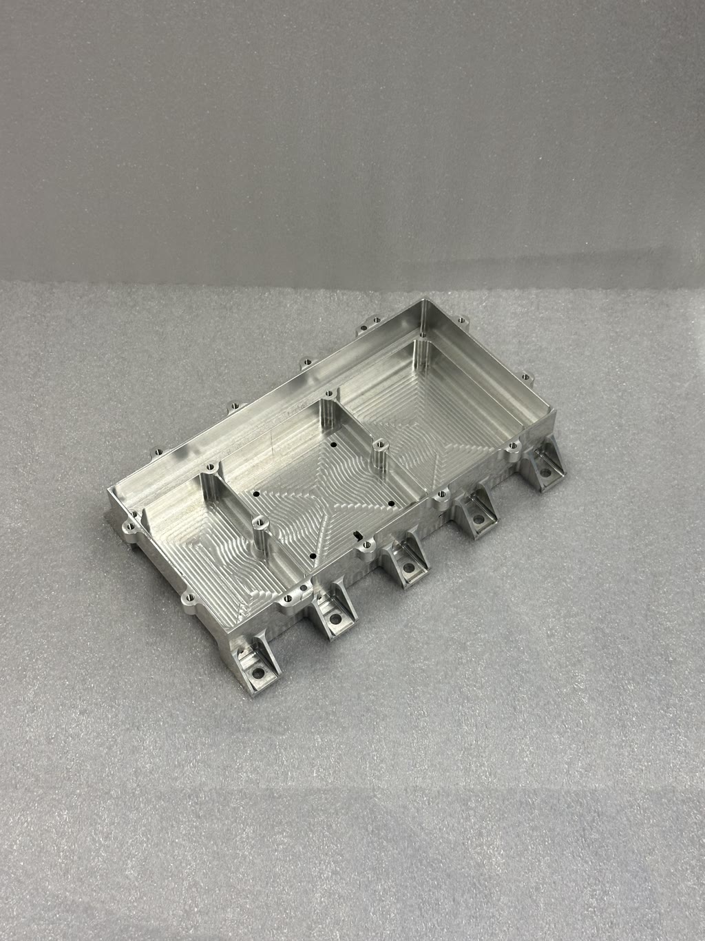 Machined aerospace assembly